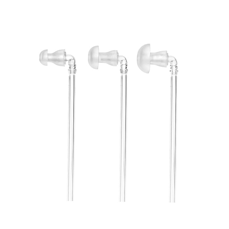 Wholesale Standard BTE PVC Sound Tubes and Silicone Ear Tips Set for Hearing Aids