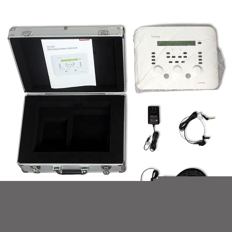 Tingoton Dual Channel Clinical Diagnostic Hearing Tester with Pure Tone & Speech Audiometry Audiometer