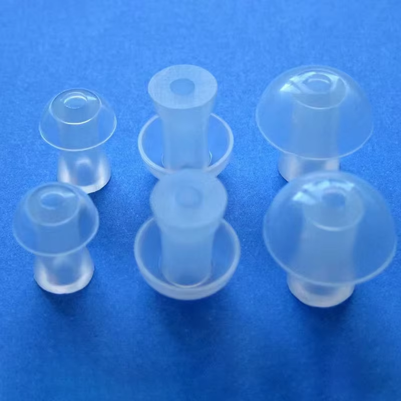 Wholesale High Quality Soft Silicone Breathable Mushroom BTE Hearing Aid Close Eartip Domes Earplug