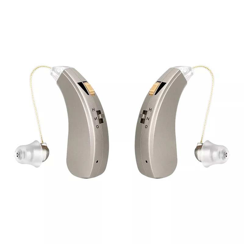 Professional Good Hearing Aids Rechargeable BTE Hearing Aid Amplifier for Hearing Loss