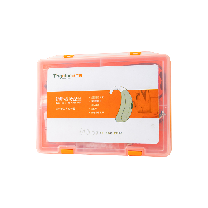 OEM Professional Battery Tester Air Blower Ear Endoscope Hearing Aid Fitting Set Care Kits Clean Tool PVC Material Severe