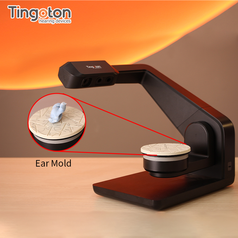 Tingoton Portable 3D Laser Scanner 0.05mm Precision for Ear for Canal Handheld Consumer Electronics