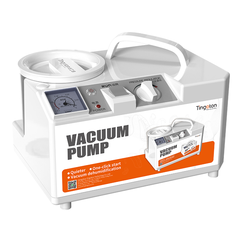 Tingoton Healthcare Supply Dryer Pump Vacuum Cleaner for Drying and Cleaning Hearing Aids Extends Hearing Aid Life