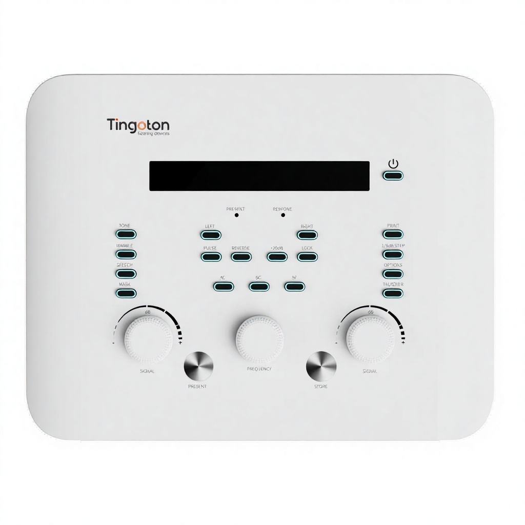 Interacoustic Diagnostic Audiometer AX300 Two-Channel Portable Air Bone Conduction Clinic Hospital Fitting Shop Medical ABLB
