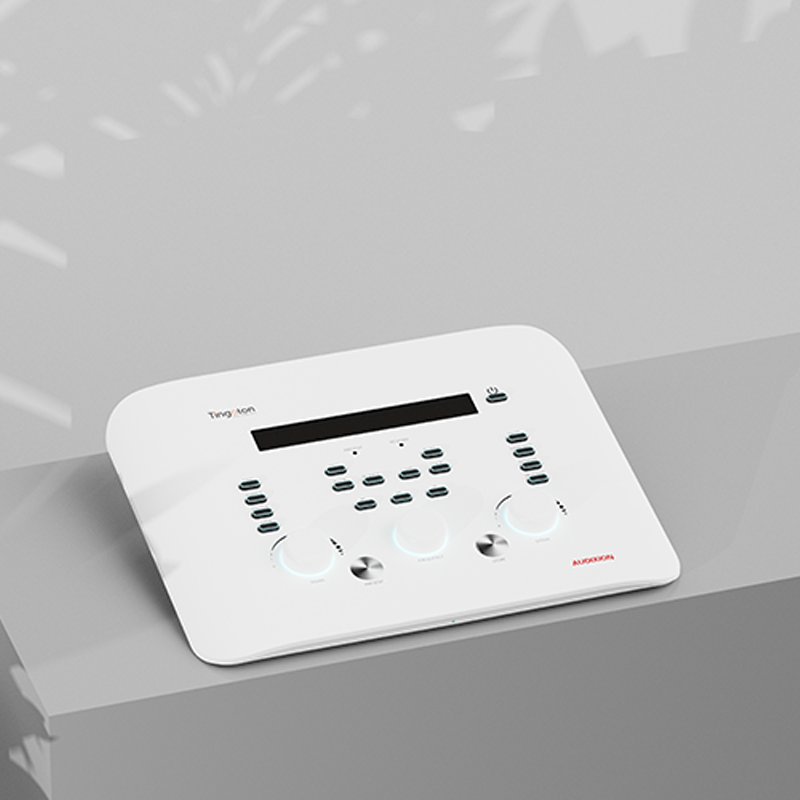 Tingoton Clinical Audiometer Dual Channel Diagnostic with Standalone Use and PC Connectivity Made of Durable Plastic