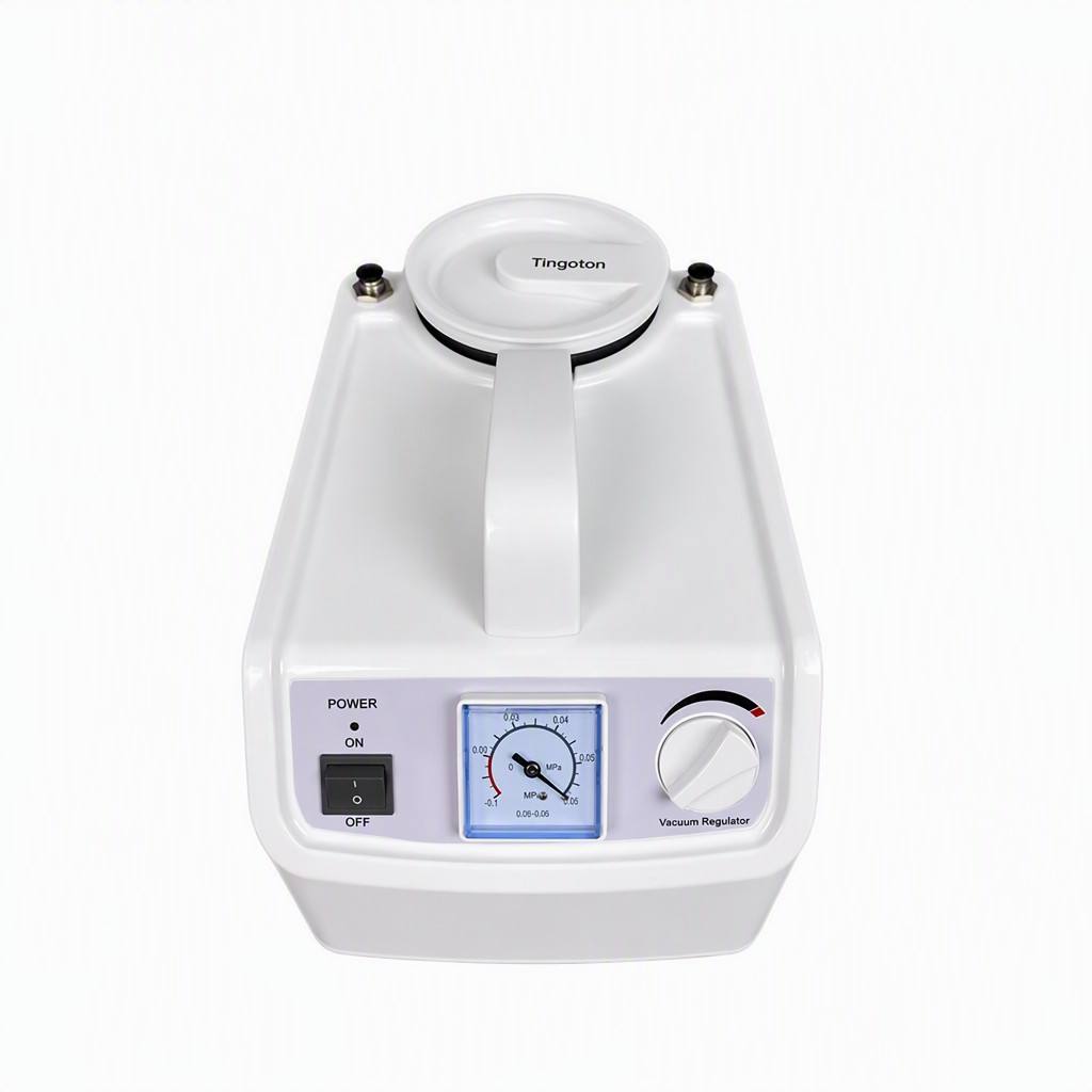 TINGOTON Hearing Aid Maintenance Instrument Suction Pump Super Power Vacuum System USB Interface AC 220V Low Noise 65bd(A)