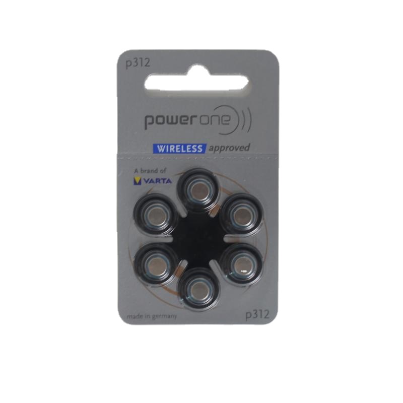 Hot Selling Germany Power One-Button Cell Battery Zinc Air Battery for Ear & Hearing Products