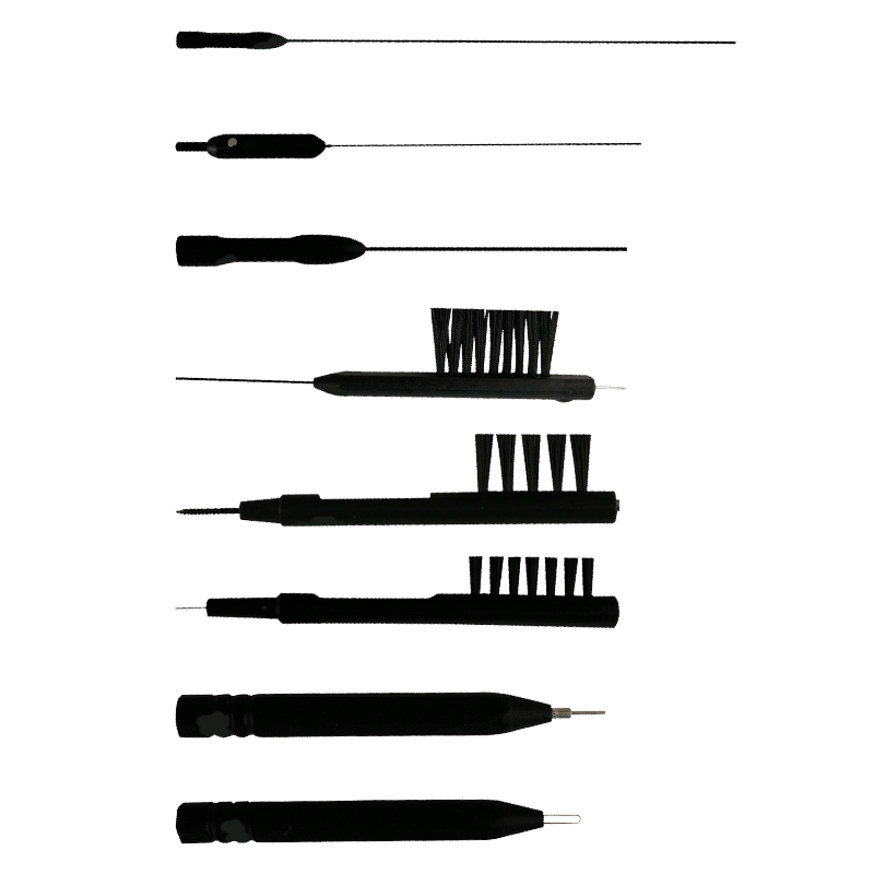 Tingoton Best Price Hearing Aid Cleaning Brush Set with Nylon Brush & ABS Handle Cleanser for Hygiene Care