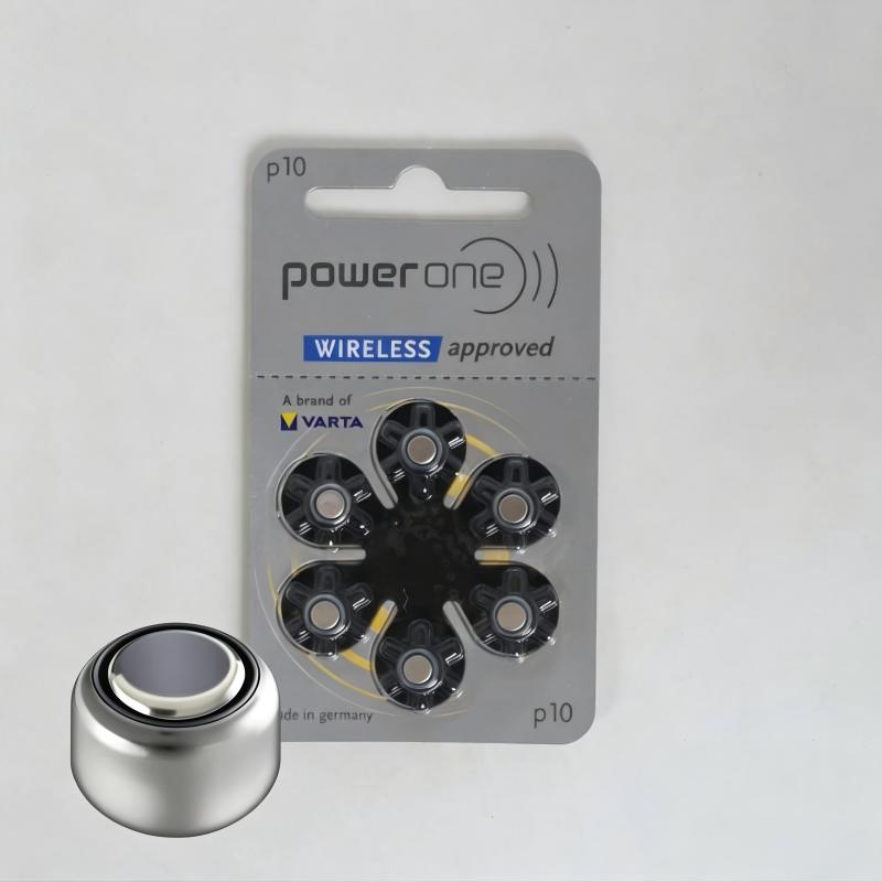 Professional Power One Button Zinc Air Hearing Aid Batteries 675/312/13/10 1.45V 300pcs China