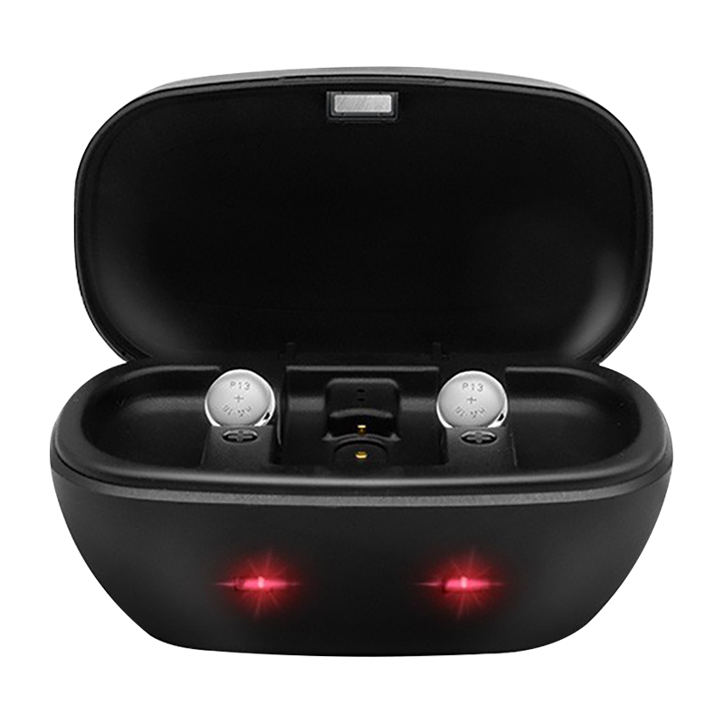 Portable Hearing Aid Battery Charger Ni-MH Rechargeable Button Coin Batteries (15mAh) CE ROHS FCC Certified 5V/1A for Hearing