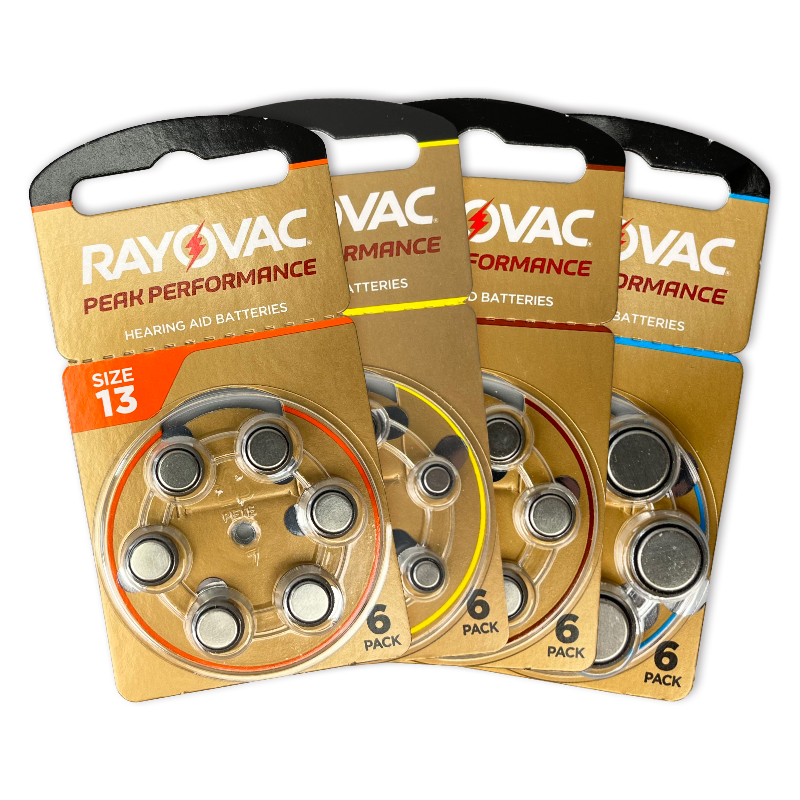 Accessories for Ear & Hearing Products Hearing Aid Batteries in Sizes 10 13 312 675 Other Batteries