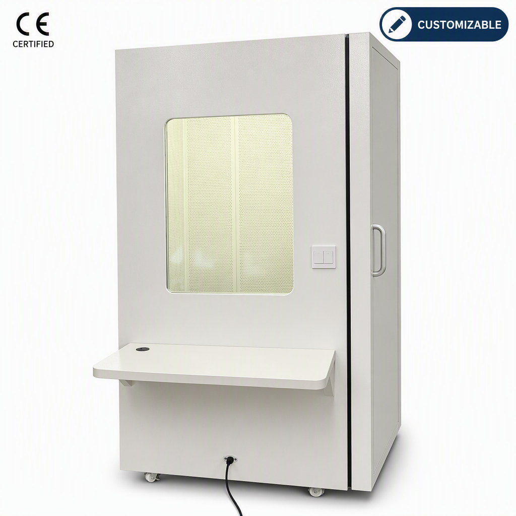OEM/ODM ENT Clinics Medical Audiometers Hearing Test Rooms Mobile Soundproof Rooms for Deafness Testing