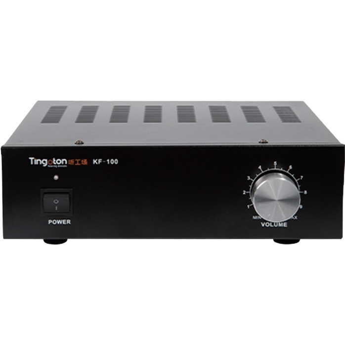 New Power Amplifier Hearing Aid Sound Device Speaker 30HZ-20KHZ Frequency Response Dual-Channel RCA Sockets 220V Hearing