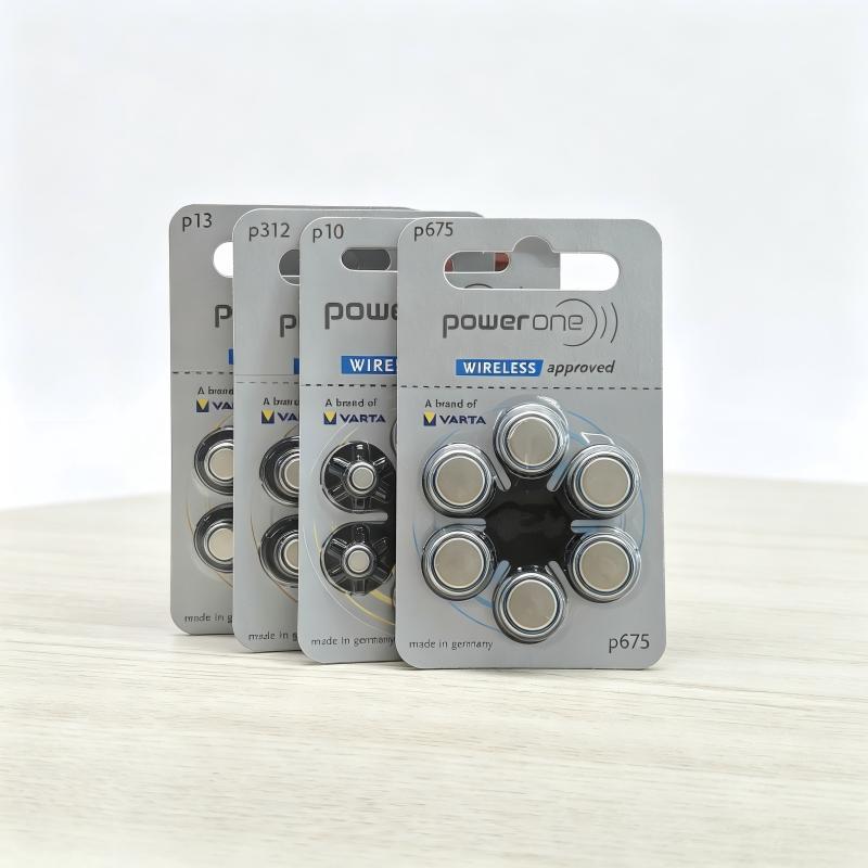 High-quality 1.45v Zinc Air Button Power One Other  Batteries P675 60 Cells/Box 2.78g Germany Home Use CN