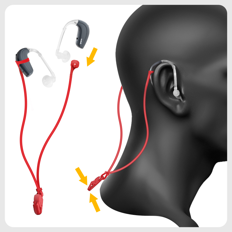 Tingoton Silicone Rope BTE Safety Jacket Ear & Hearing Aid Protector Material From Tingoton