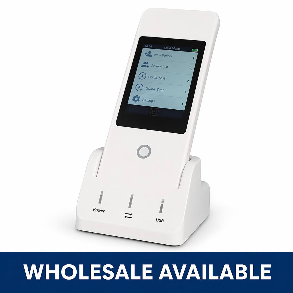 OAE Otoacoustic Emission Testing Hearing Screening Machine Portable DPOAE TEOAE ABR Eco-Friendly Adjustable HappyHearing