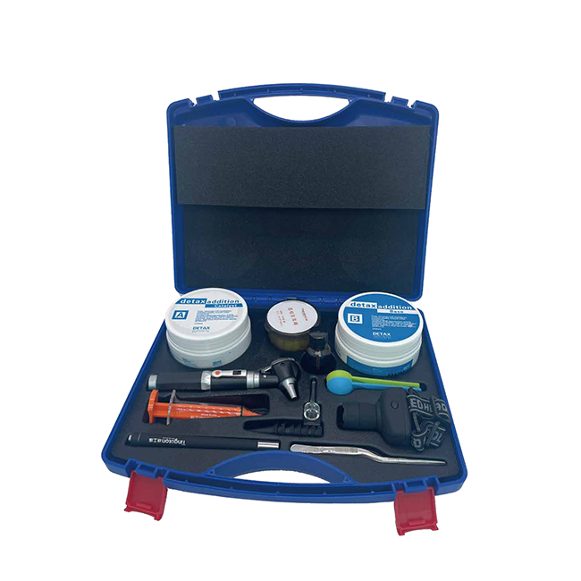 Processional Portable Eco-Friendly Plastic Hearing Aid Ear Impression Earmold Taking Kit