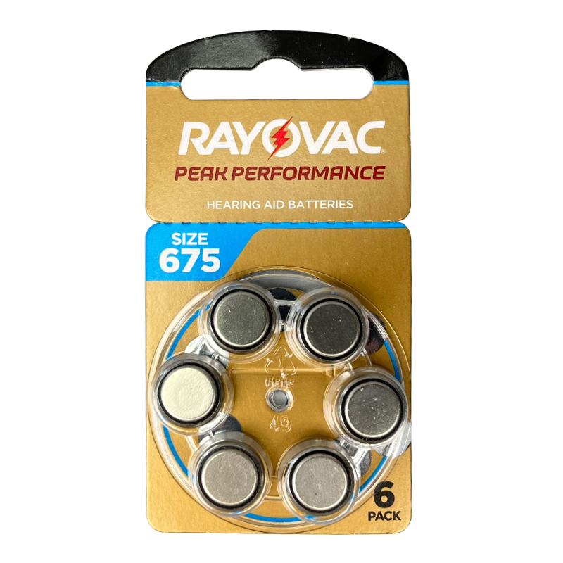 High Quality Rayovac 312 Zinc Air Cic BTE ITE RIE Other Battery Long-Lasting Discharge for Comfort and Convenience