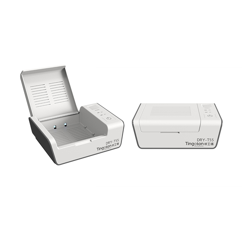 OEM/ODM Electronic UV Sterilizer Hearing Aid Drying Box USB Interface Quick Dry 2H/8H Timing 40 Temperature Control ABS