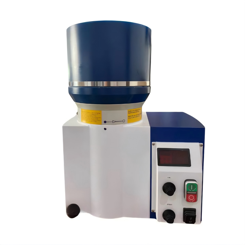 Wet Dry Magnetic 3-in-1 Gold Surface Deburring Tumbler Glass Stone Jewelry Metal Polishing Machine 220V for Hard Earmold