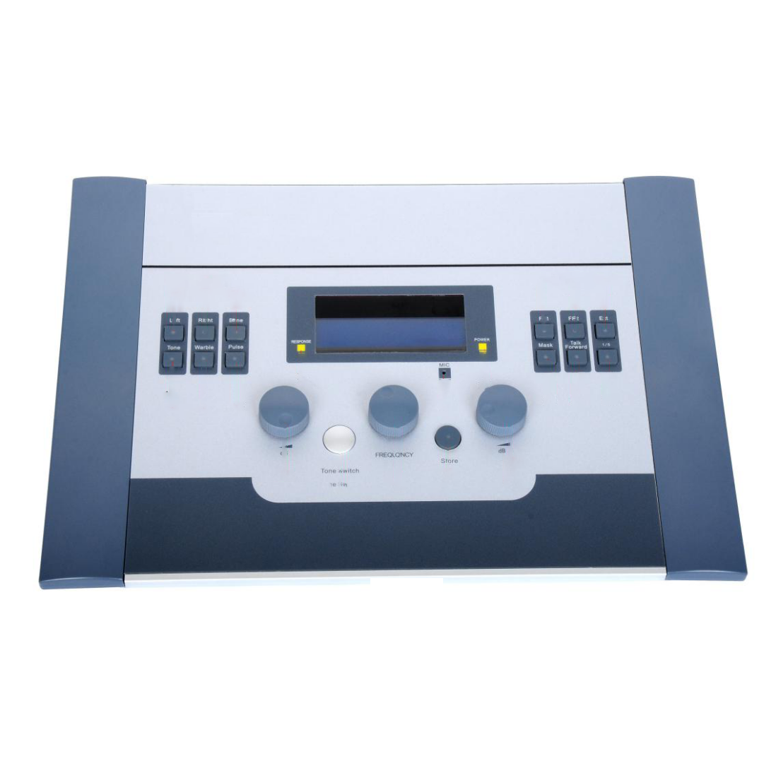 Hospital Clinical ENT Audiometer Tympanometer-Medical Pure Tone Audiometer Air Bone Conduction Testing LCD Display Tingtonon