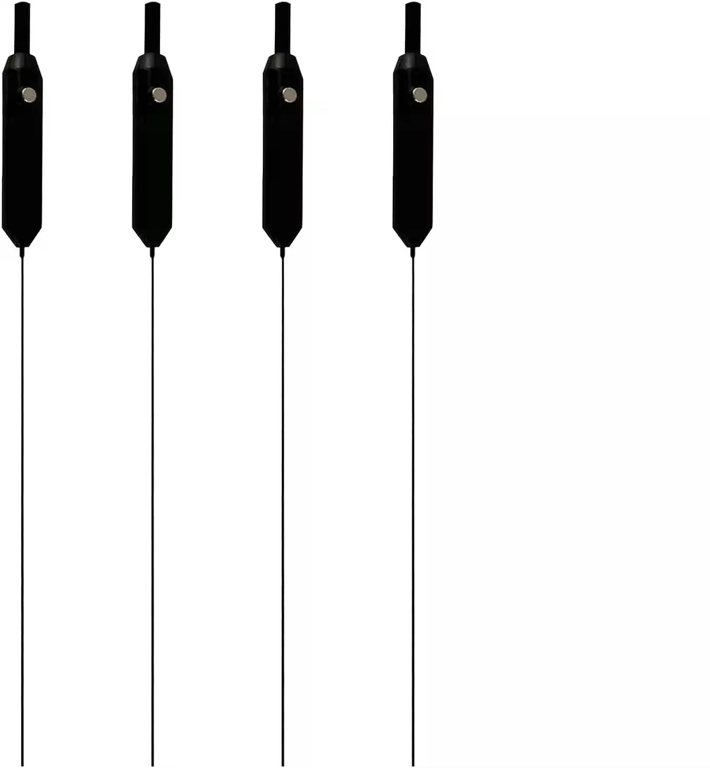 Good Quality Black ABS+Nylon Hearing Aid Cleaning Brush with Vent Clean Rod Unblock Sound Guide Tube Magnet