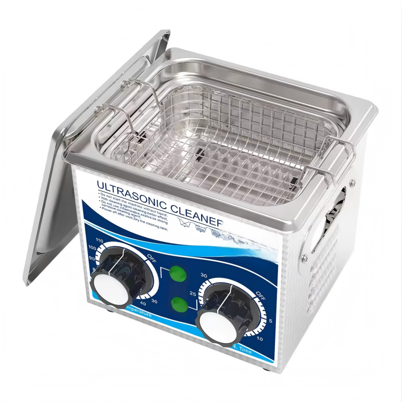 Custom Electric 40Khz 1.3L 60W 110-230V Stainless Steel Tank Digital Control Ultrasonic Cleaner Machine for Hard&soft Earmold