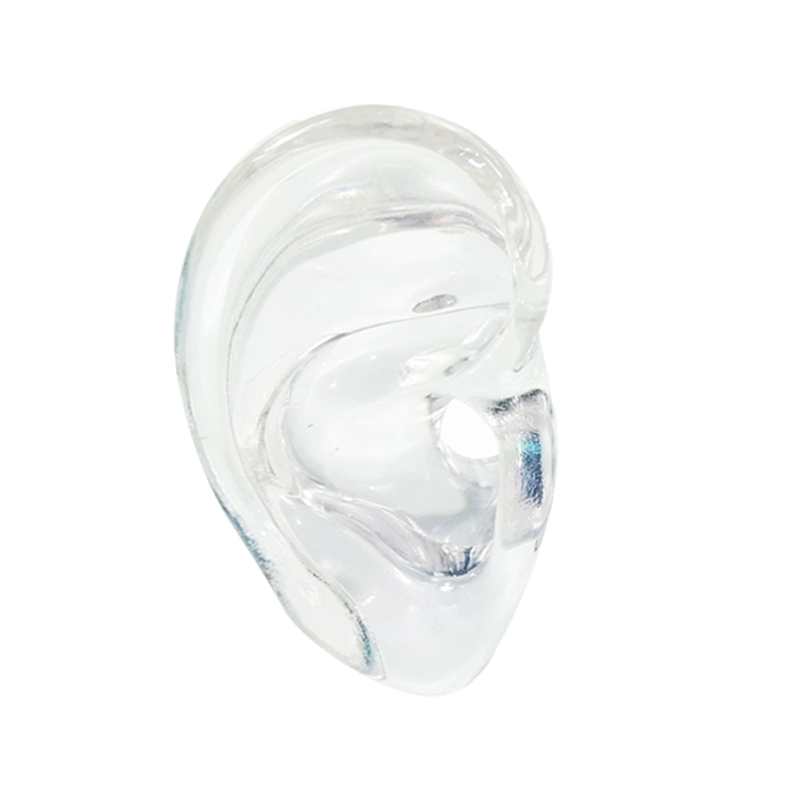 Transparent Hard Silicone Artificial Human Ear Simulator for Hearing Center Display