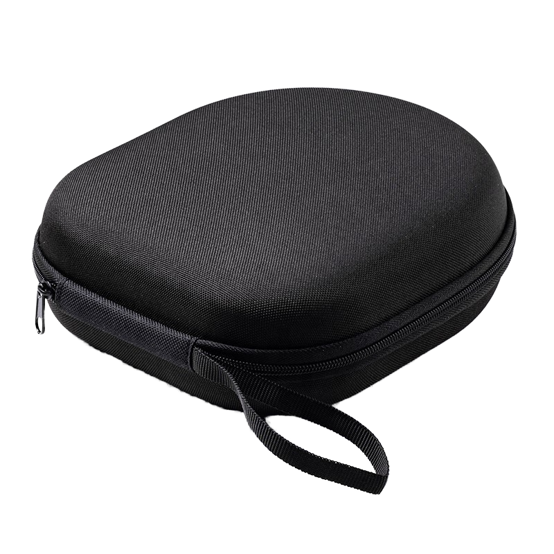 Popular Sale Durable Large EVA Headphone Organizer Box with Zipper Portable Case for Headphones