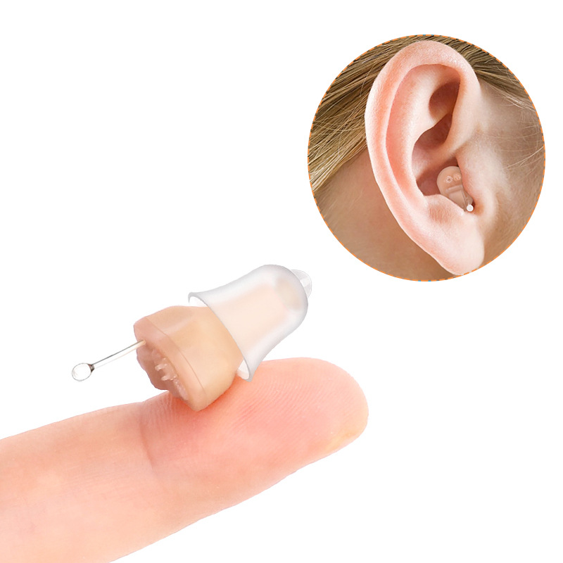 Hot Selling Mini Invisible CIC Digital Hearing Aids In-Ear Device for Elderly Deaf Individuals