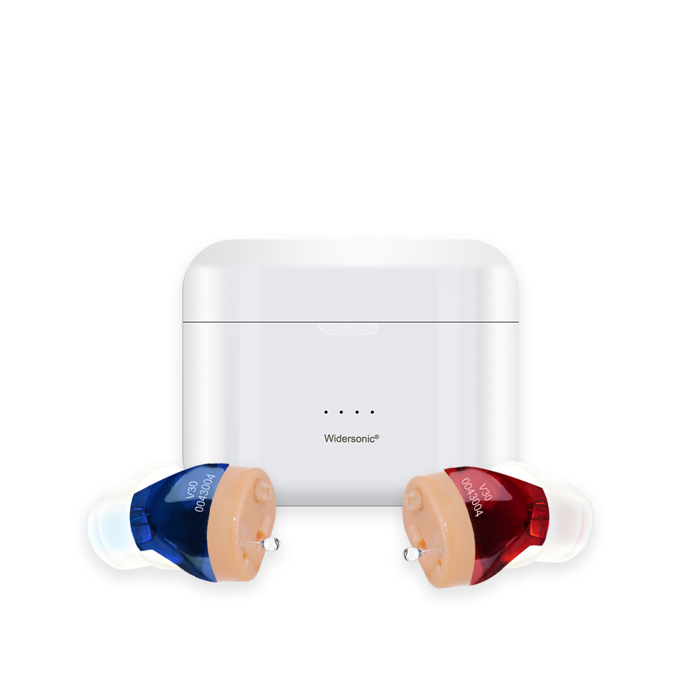 New Rechargeable for Bluetooth Invisible Hearing Aids for Seniors for Old Children