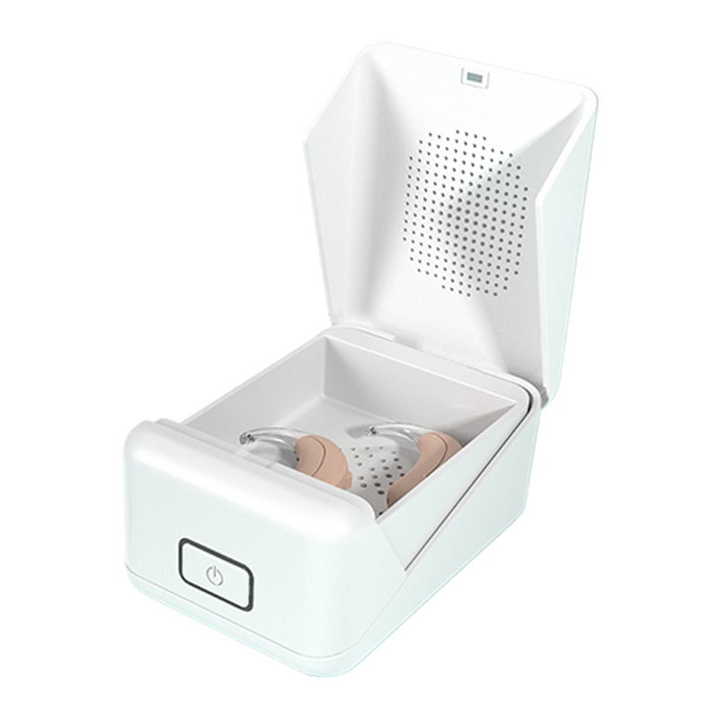 Tingoton T30 OEM New Design LOGO Custom ABS Material 403 Temperature 2H/8H Time Alarm Hearing Aid Timing Drying Box