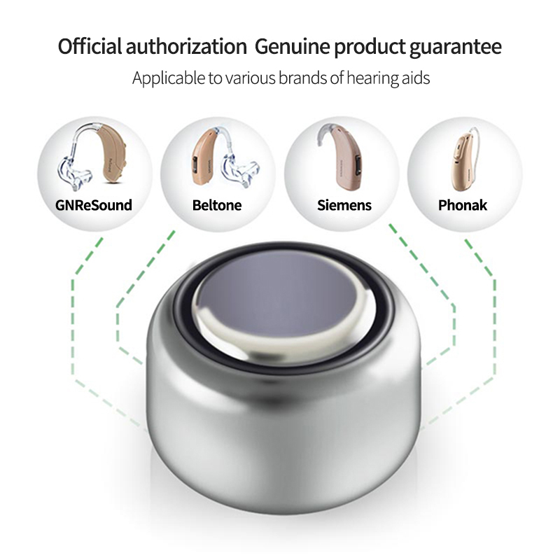 Wholesale Professional Cheap Button Cell Zinc Air Hearing Aid Batteries A10 A13 A312 A675 Long Service Time 4-Year Tingoton product detail