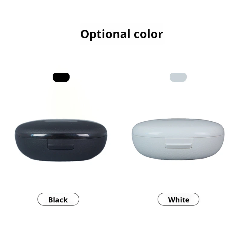 Wholesale NEW TINGOTON ABS Portable Shockproof Behind-the-Ear & Cochlear Implant Hearing Aid Storage Box/Bag Black White product detail