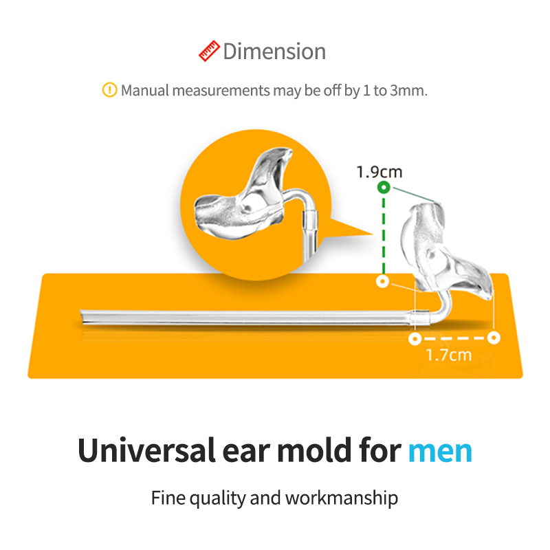 Professional Supplier's Universal BTE Resin Material Hard Hearing Aid Ear Mold Specific for Human Use product detail