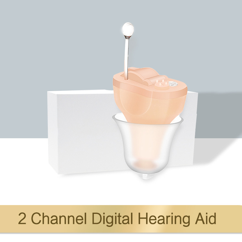 Hot Selling Mini Invisible CIC Digital Hearing Aids In-Ear Device for Elderly Deaf Individuals product detail