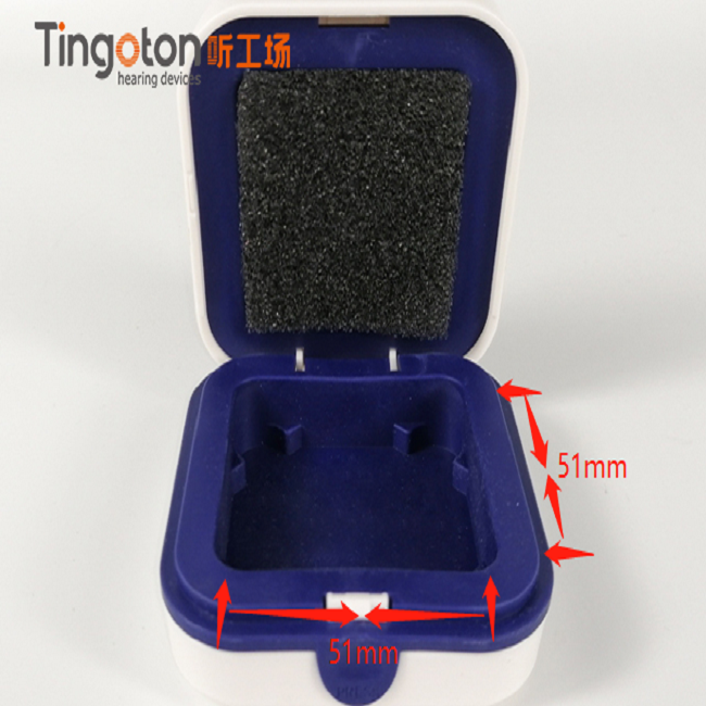ABS Material Hard Carrying Case for BTE ITE ITC Hearing Aids Essential Ear & Hearing Product product detail