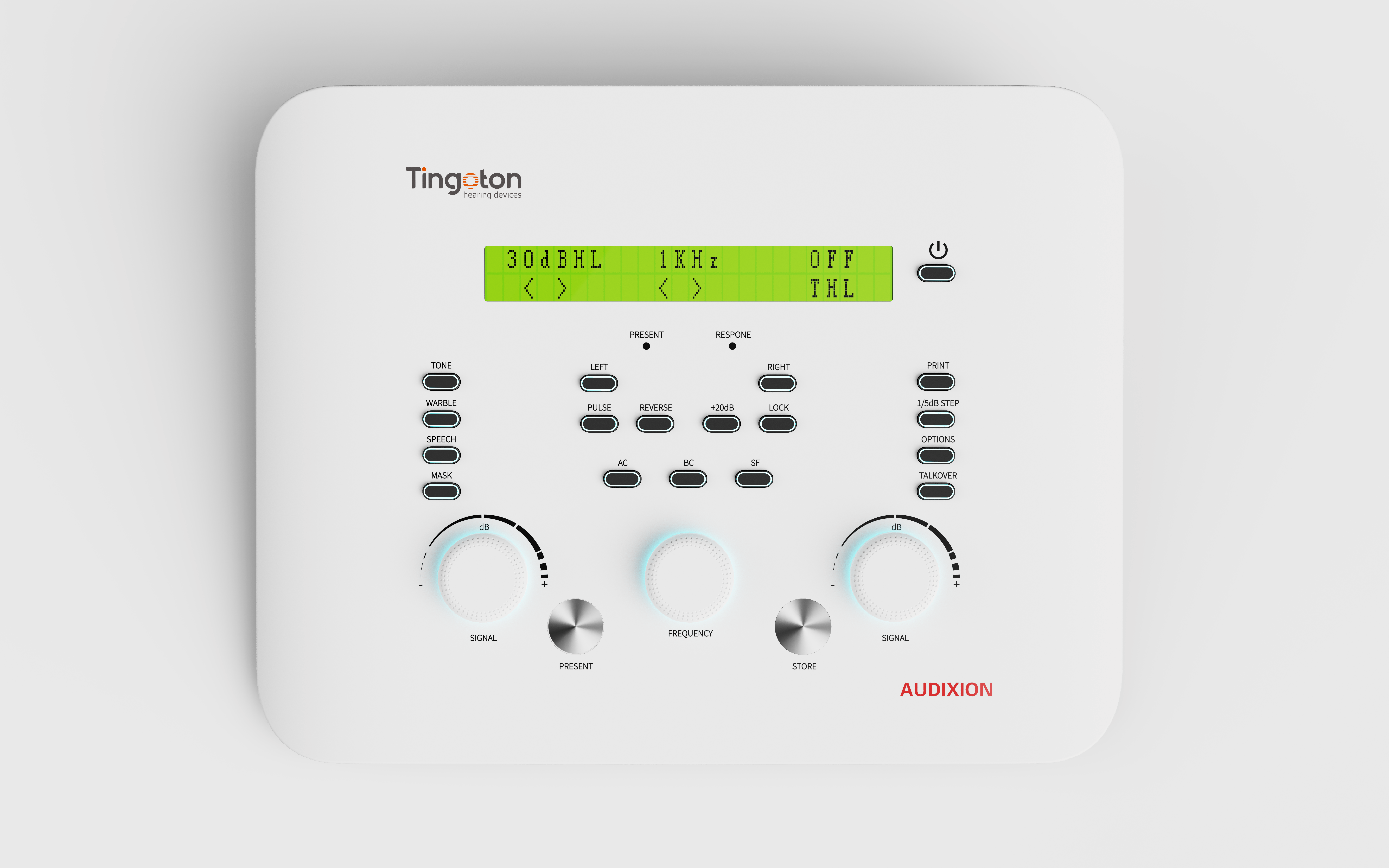 Tingoton Dual Channel Clinical Diagnostic Hearing Tester with Pure Tone & Speech Audiometry Audiometer product detail