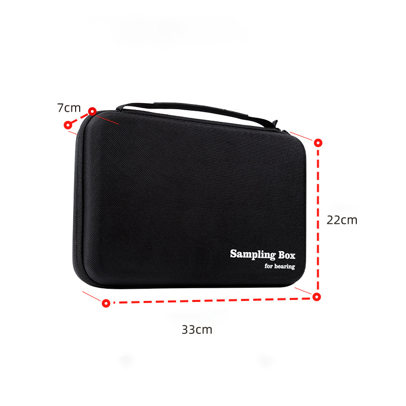 Processional Taking Portable Hearing Aid Ear Impression Earmold Weave Material Quick Dry Black Custom Logo Online Support Kit product detail