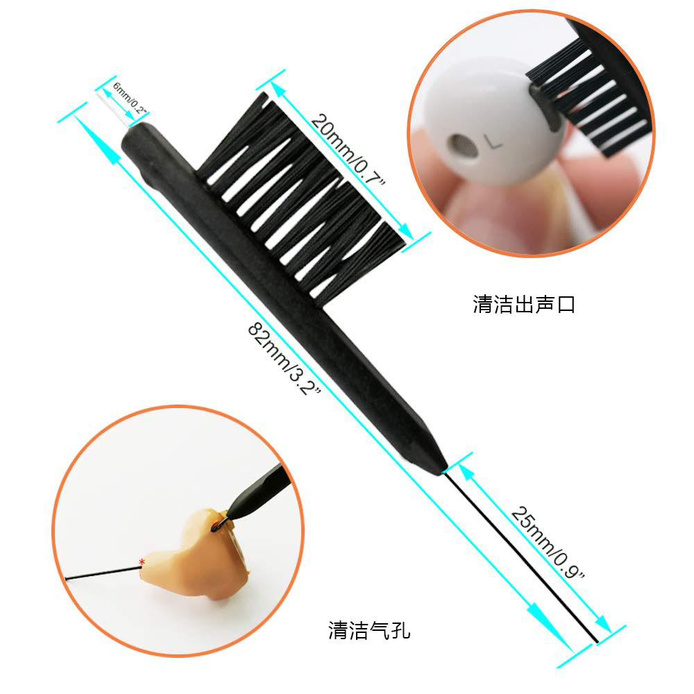 2025 New Popular 13pc Multifunctional ABS Hearing Aid Accessories Screen Computer Keyboard Cleaning Tools for Earphone-tingoton product detail