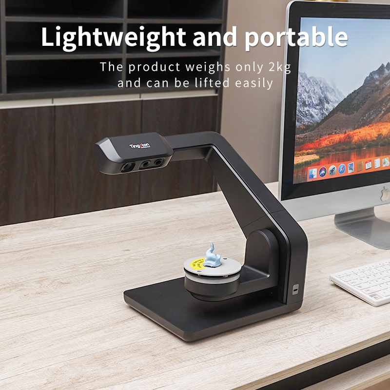Tingoton Fast 360° Automated Ear Impression Scanner with LED Light 45s Scan & STL Export for Consumers product detail