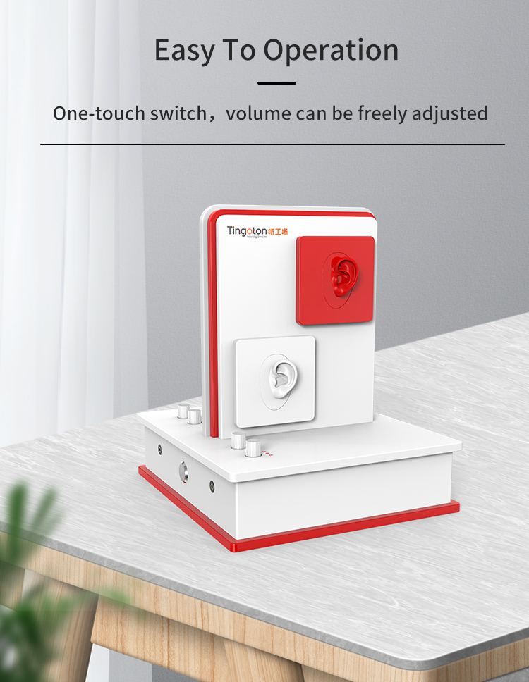 New Voice Guided Effect Demonstrator for Hearing Devices Ear & Hearing Aid Tool product detail