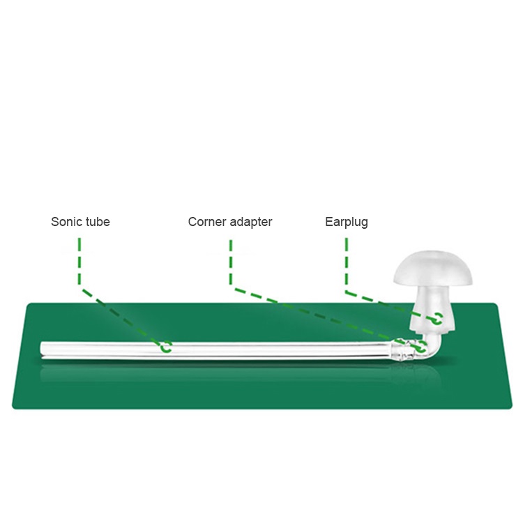 BTE Set Hearing Aids Accessories Corner Adapter Connection Sound Tubing EarTip PVC Transparent Eco-Friendly product detail