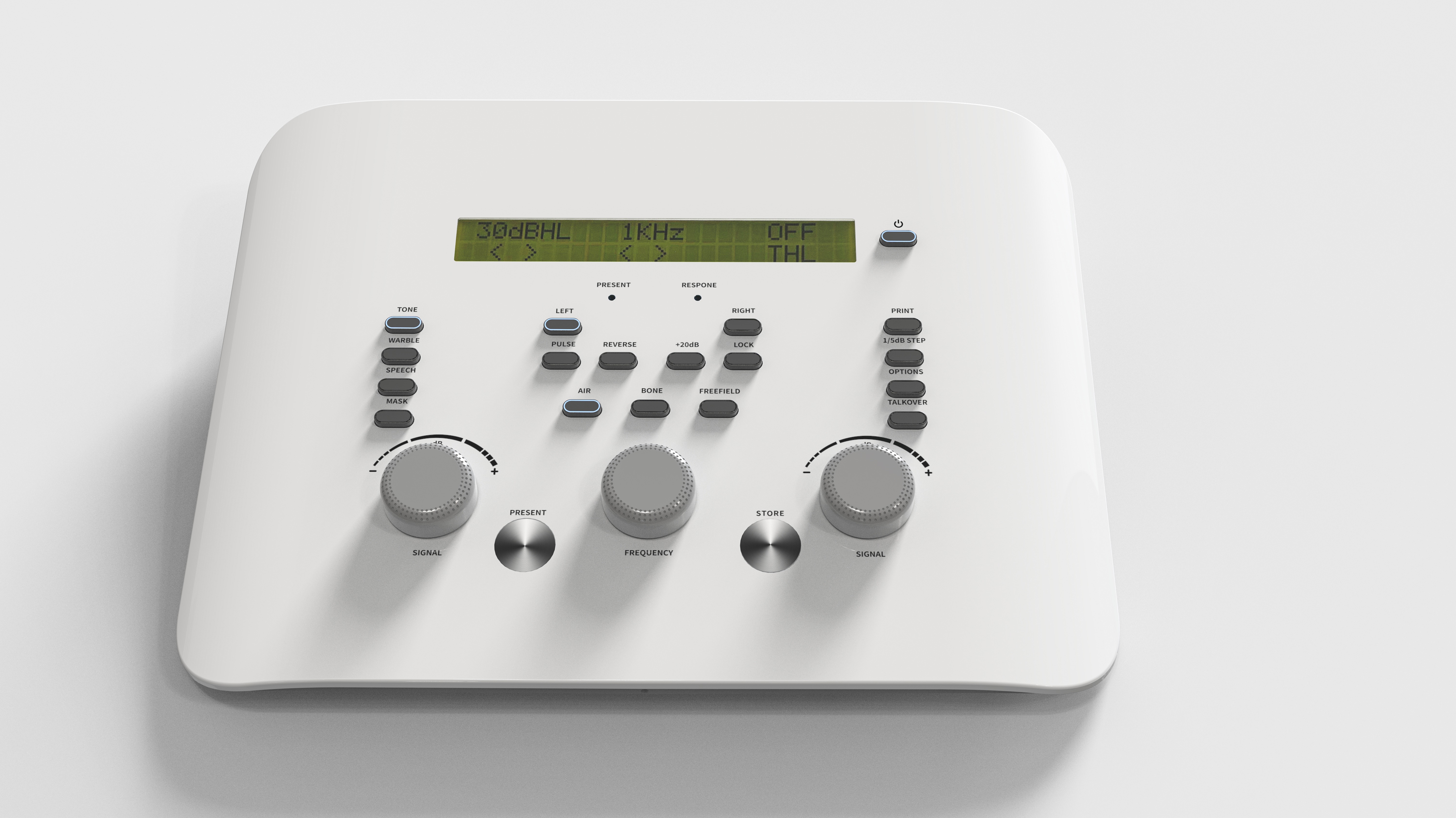 Tingoton Dual Channel Clinical Diagnostic Hearing Tester with Pure Tone & Speech Audiometry Audiometer product detail