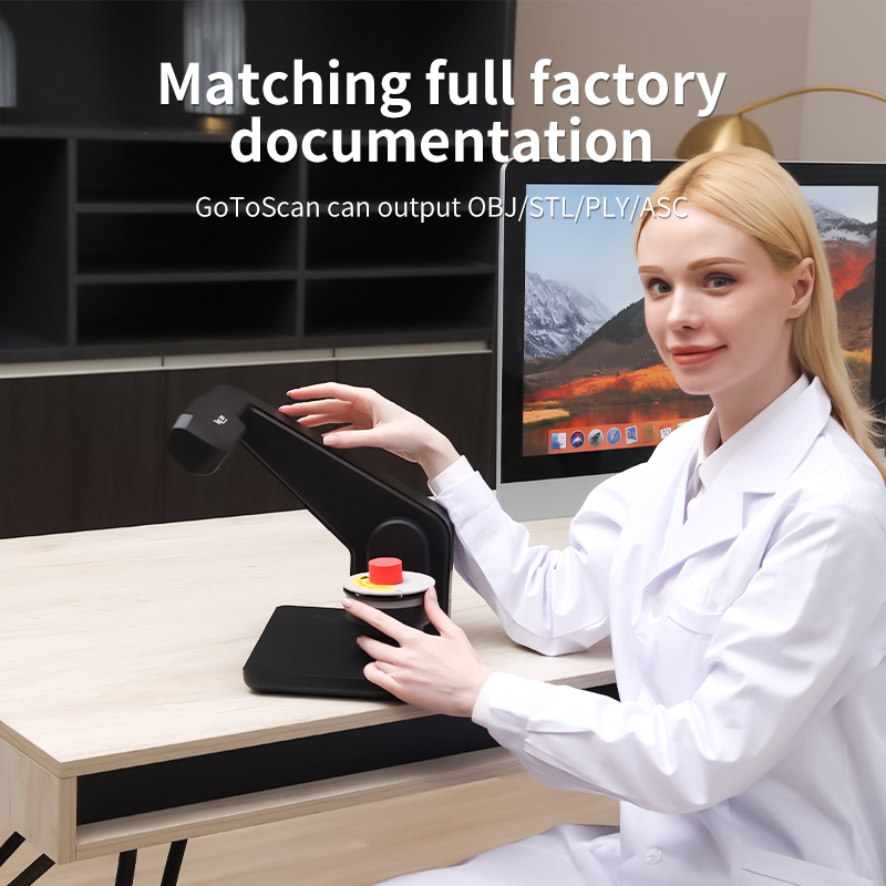 Tingoton Fast 360° Automated Ear Impression Scanner with LED Light 45s Scan & STL Export for Consumers product detail