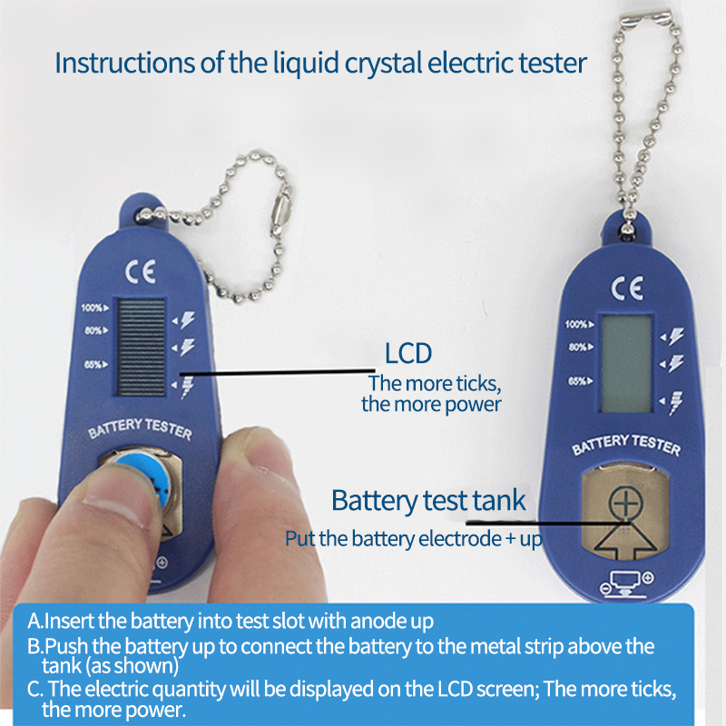 Factory Direct Wholesale Price Plastic Digital Hearing Aid Battery Tester Checker Ear & Hearing Product product detail