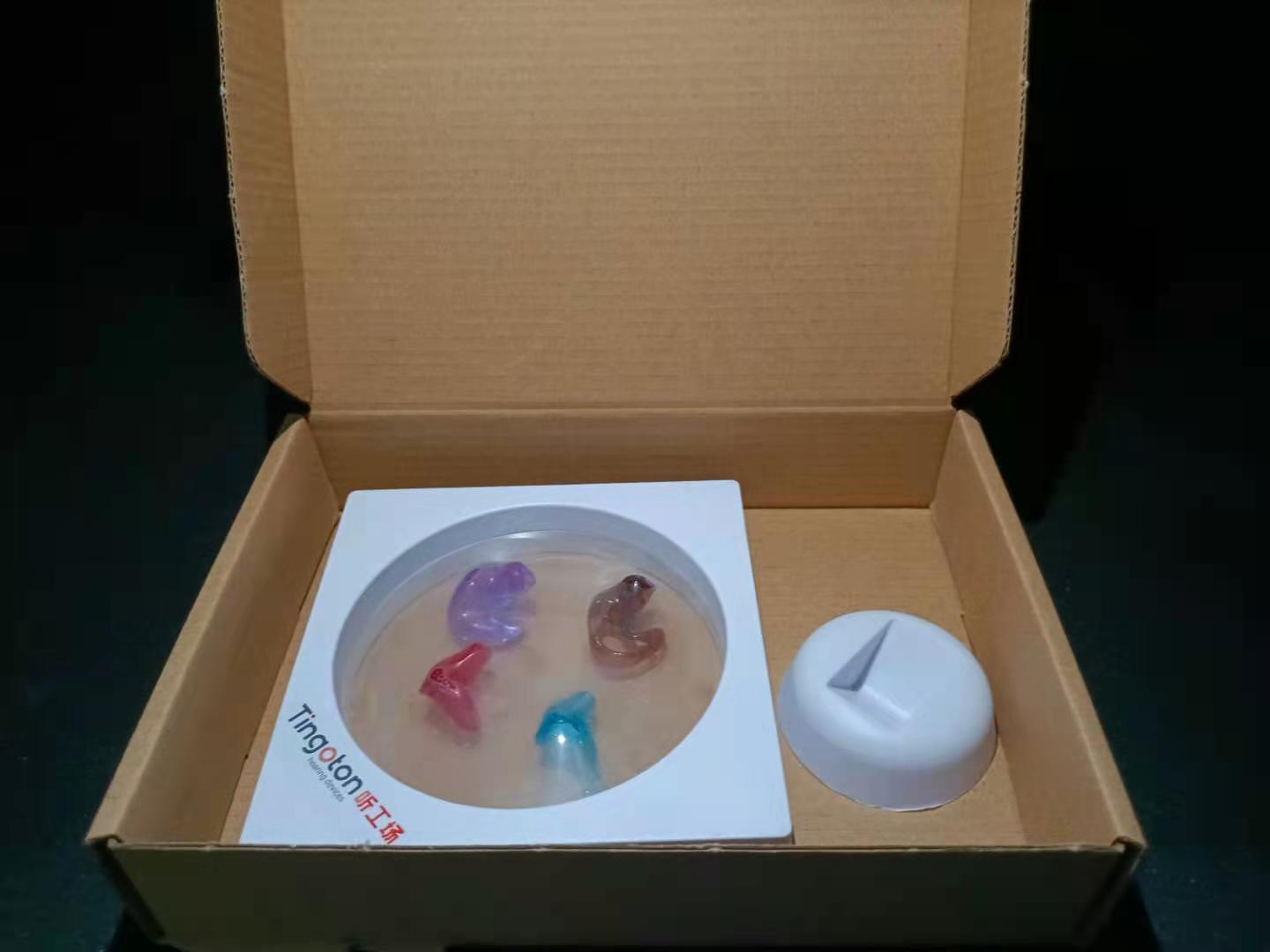 Display Stand for Ear Molds PE Elastic Membrane Ear Mold Showing Stand for Ear & Hearing Products product detail