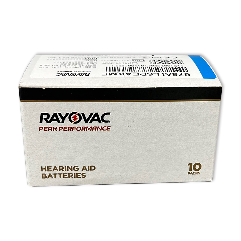 For RAYOVAC A312 Zinc Air Hearing Aid Battery Good Service for BTE ITE CIC Other Batteries product detail