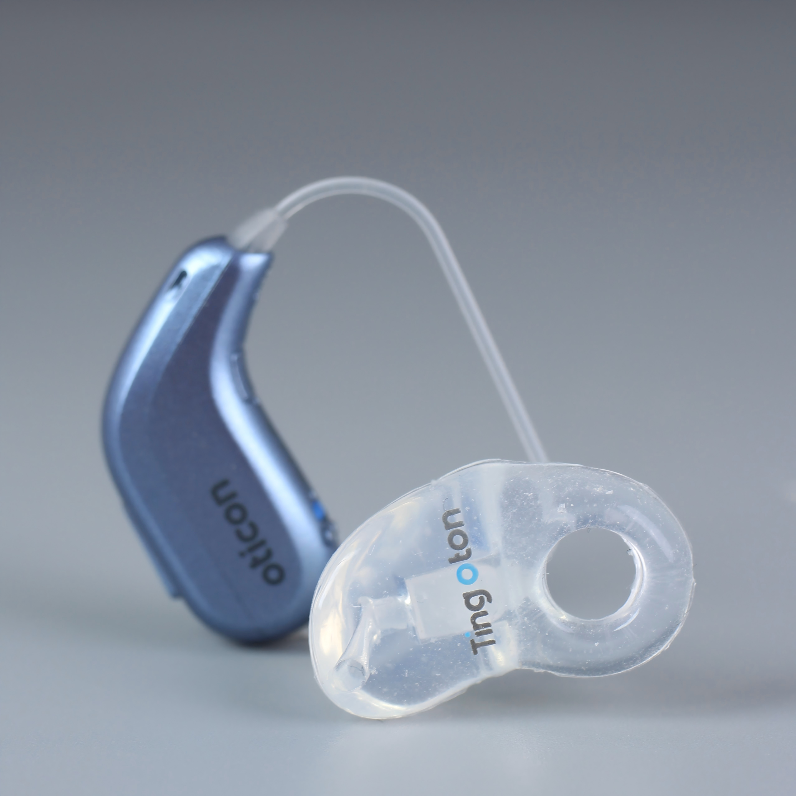 New Universal Double Layer Resin Eardrum Head Earplugs Single Hole Hearing Aid Accessories High Quality Eco-friendly Commercial product detail