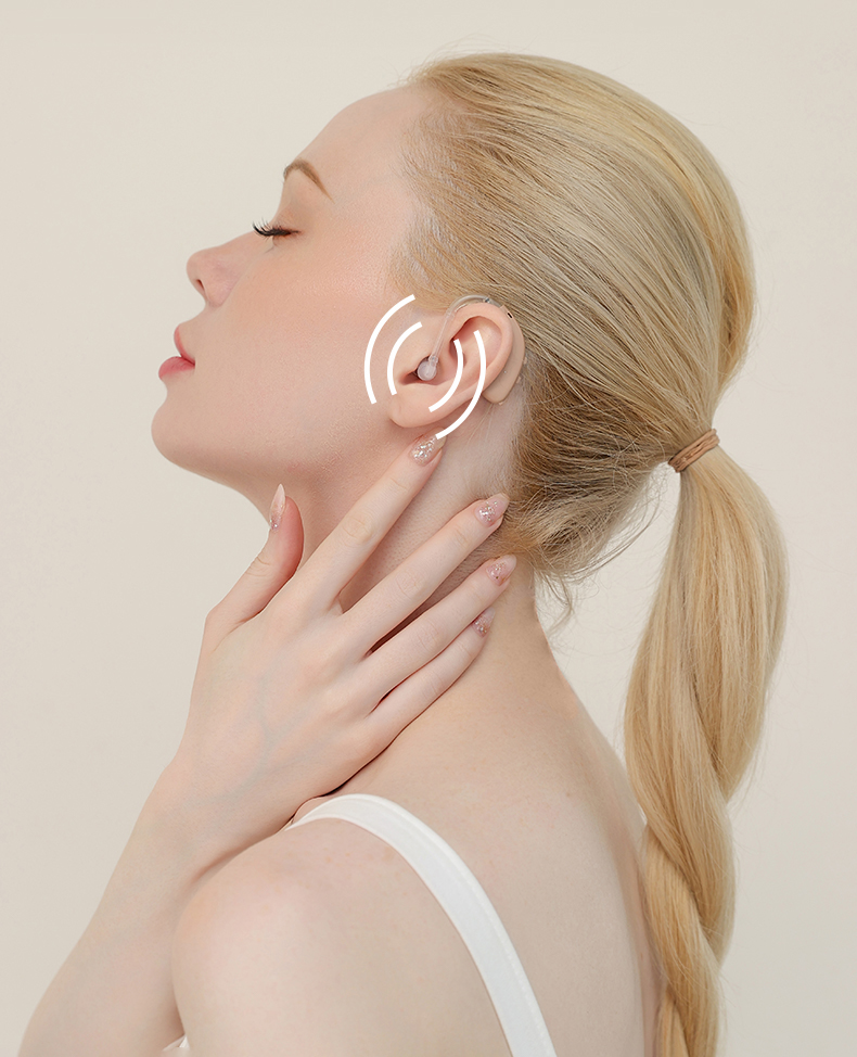 New Product BTE 16-Channel OTC Digital Hearing Aid Ear Machine Hearing Amplifier with Low Price product detail